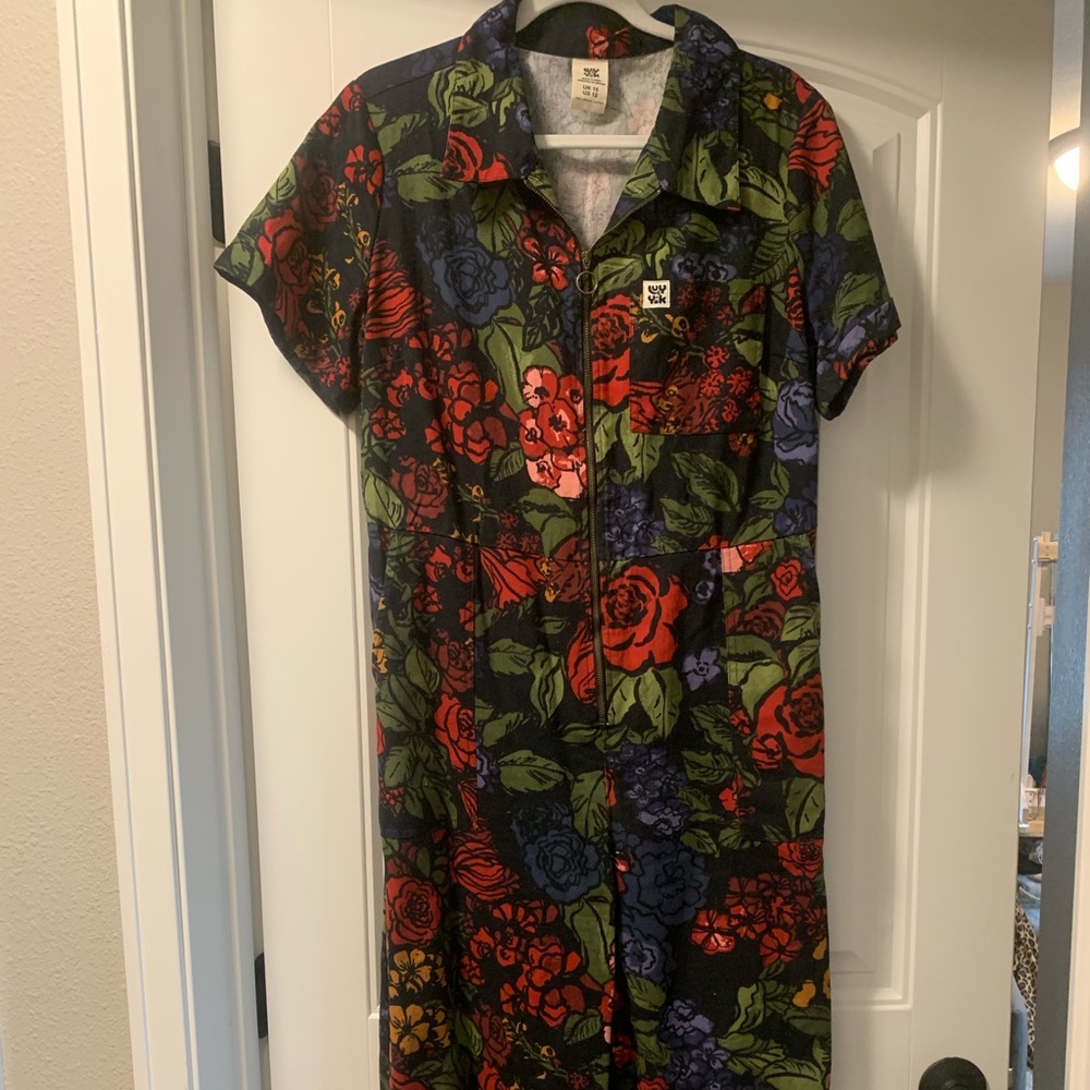Lucy and Yak floral jumpsuit US12
